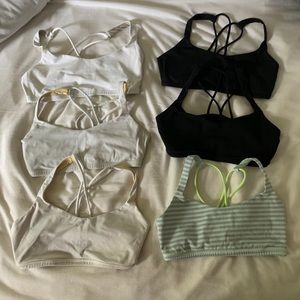 Lululemon sports bras size 6